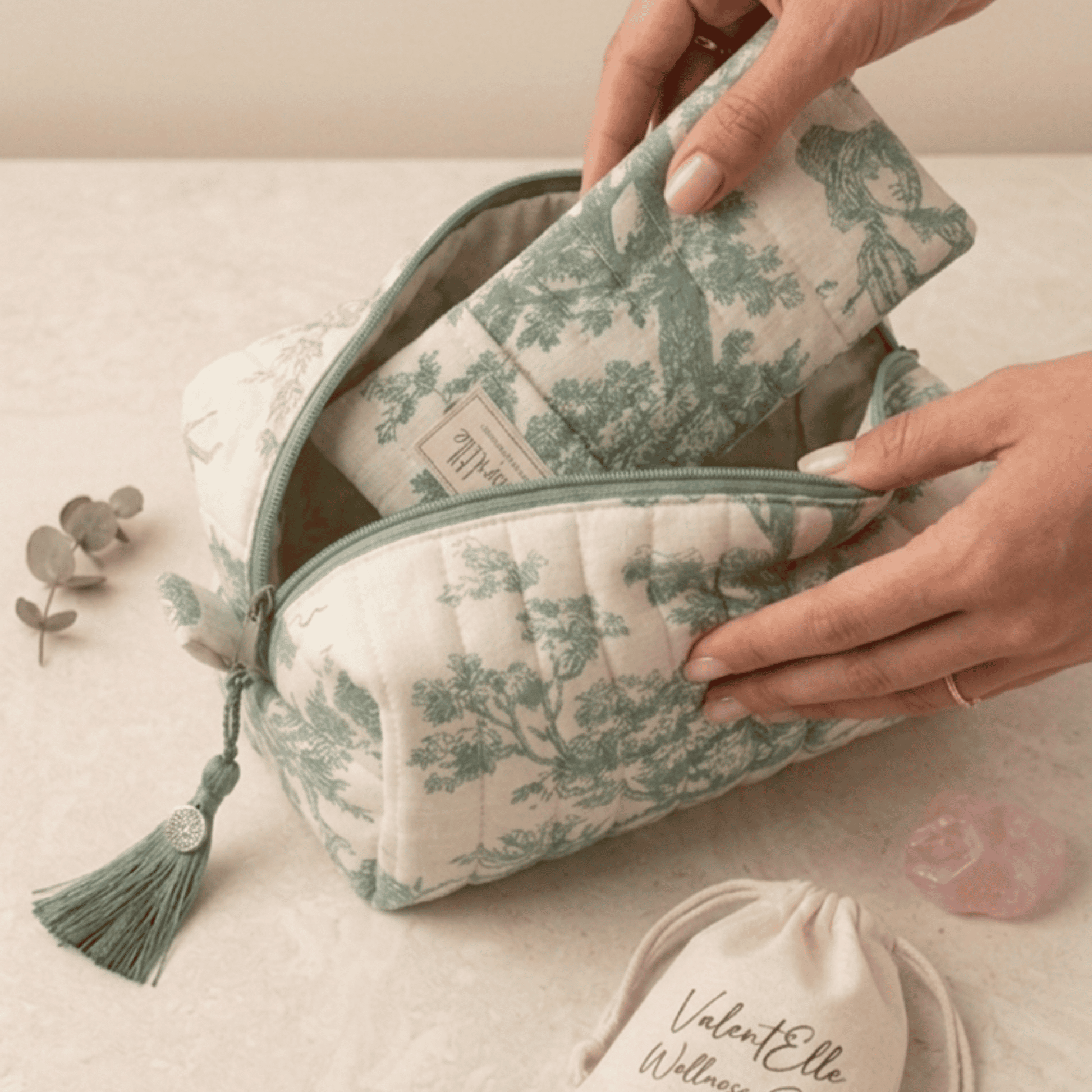 The Toile de Jouy Bridal Wellness Gift Box