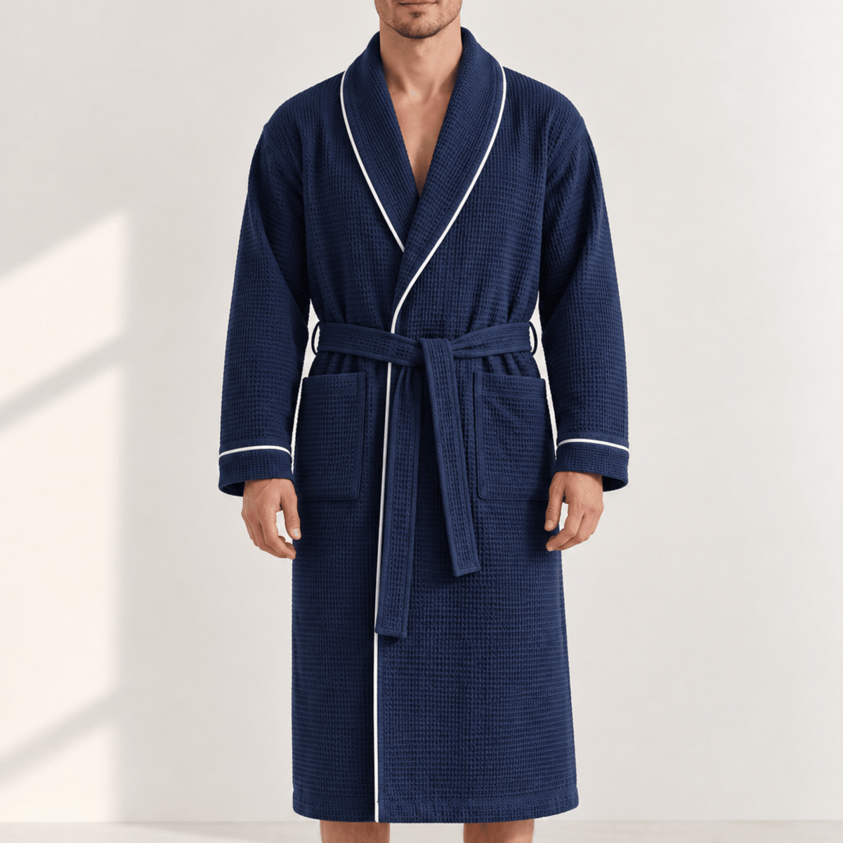 CUSTOM_INITIALS_WAFFLE_BATHROBE_FOR_COUPLES