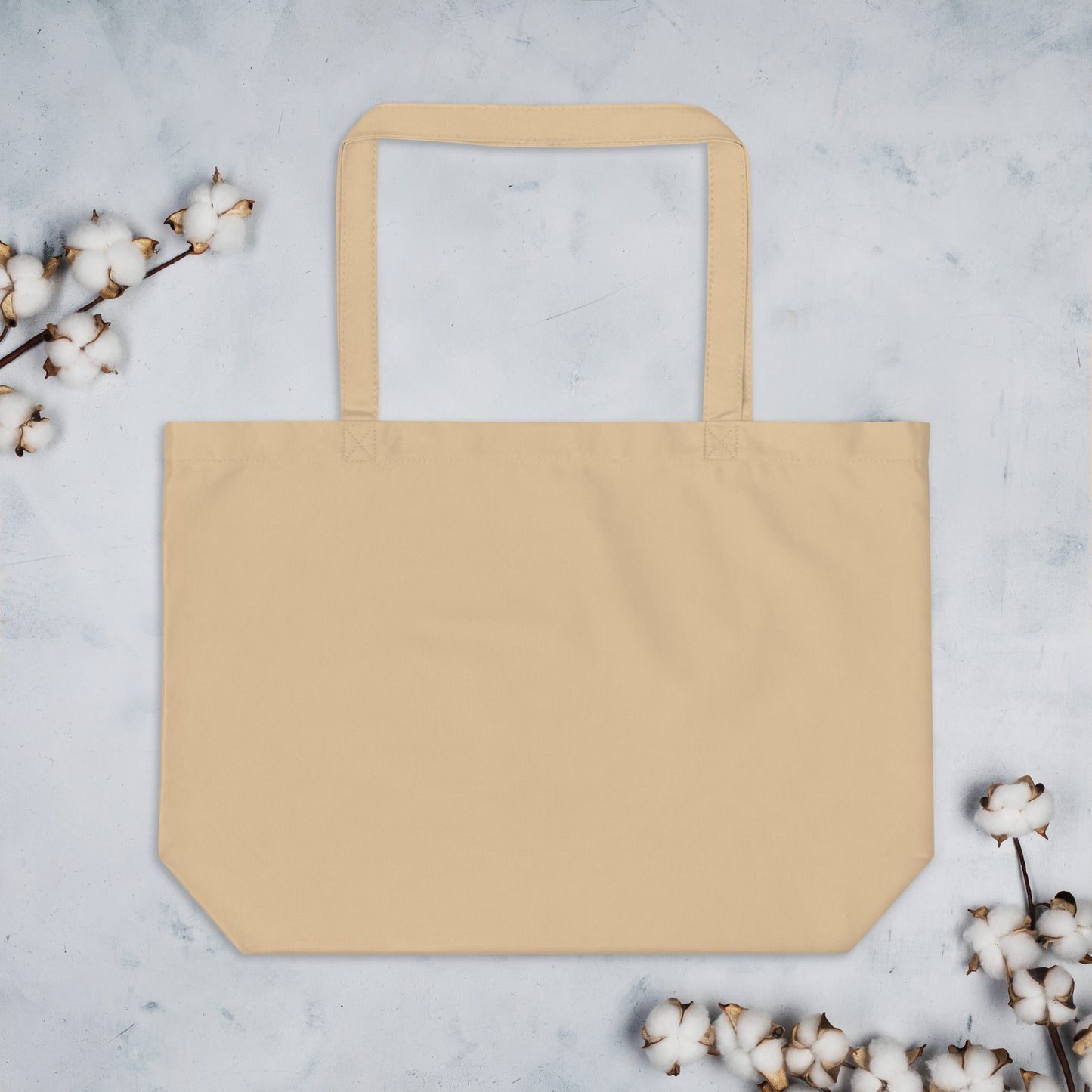 chic canvas tote bag