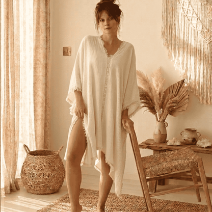 Elegant Muslin Cover-Up