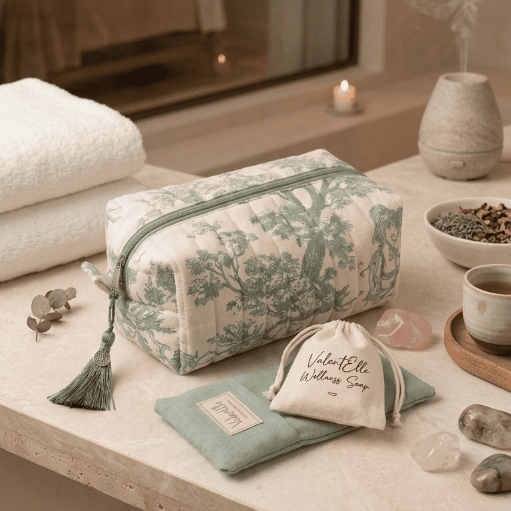 spa at home gift set, wellbeing gift set
